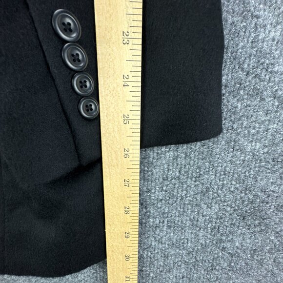 Jos A Bank‎ Sport Coat Jacket Mens 44L Black 100% Cashmere Blazer 2 Button - Picture 16 of 16